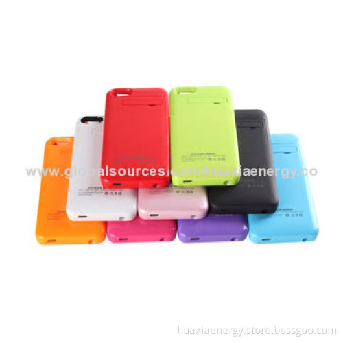 Power Bank Case for iPhone with 2,200mAh Capacity, Back Clamping, Very Convenient